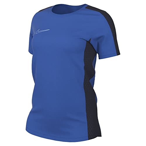 Nike Krótki rękaw Soccer Top W Nk Df Acd23 Top Ss, Royal Blue/Obsidian/White, DR1338-463, XL