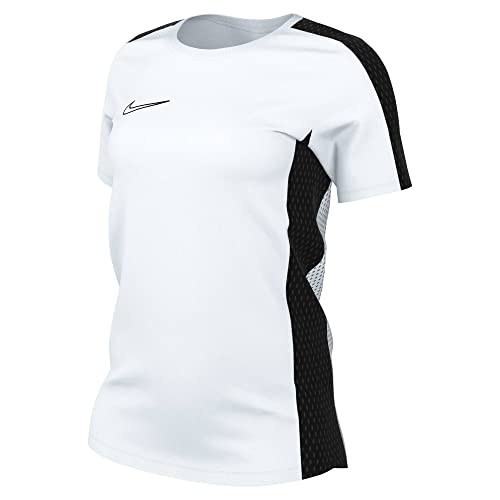 Nike Krótki rękaw Soccer Top W Nk Df Acd23 Top Ss, biały/czarny/czarny, DR1338-100, XL
