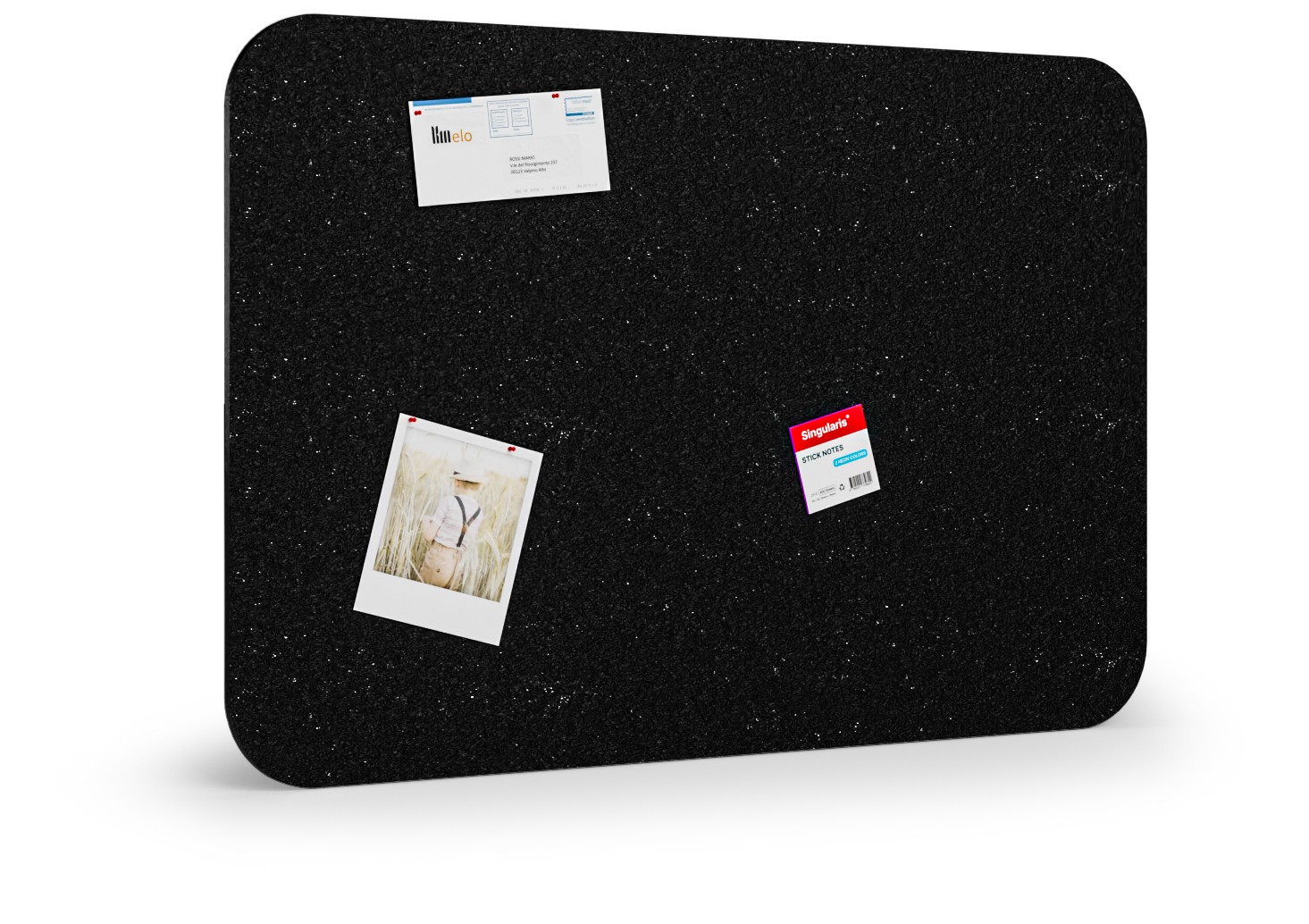 Tablica akustyczna 120x80 cm, czarna