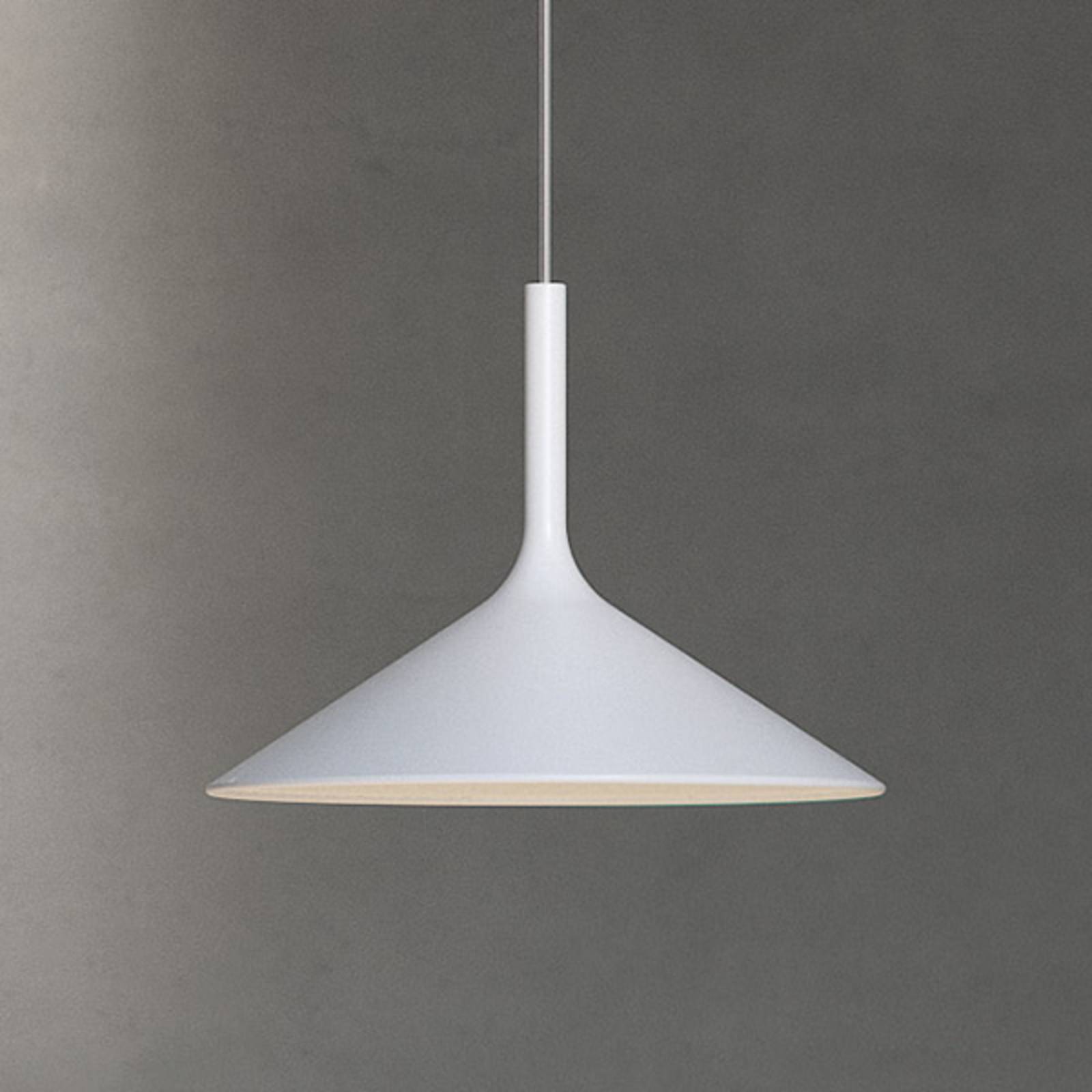 Rotaliana Lampa wisząca designerska Dry, biały / opal, salon / jadalnia, aluminium, design