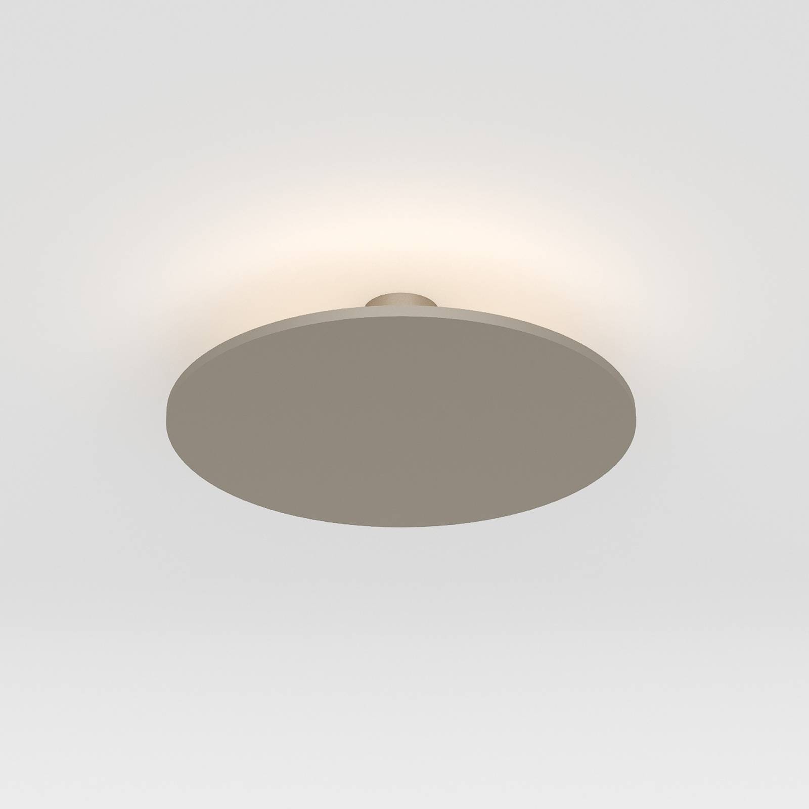 Rotaliana Lampa sufitowa designerska Collide H2, możliwość ściemniania, brązowy / mosiężny, salon / jadalnia, aluminium, design