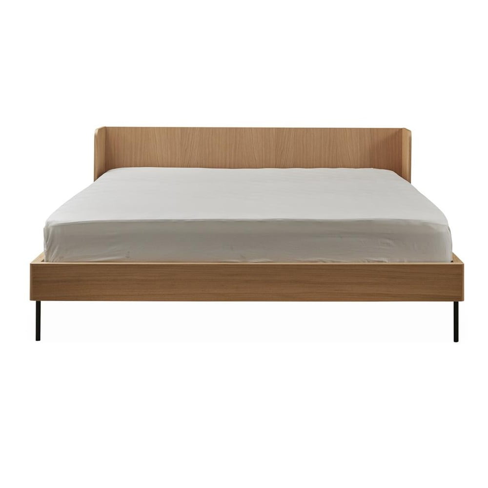 Łóżko dwuosobowe w dekorze dębu 160x200 cm Wrap – Bonami Selection