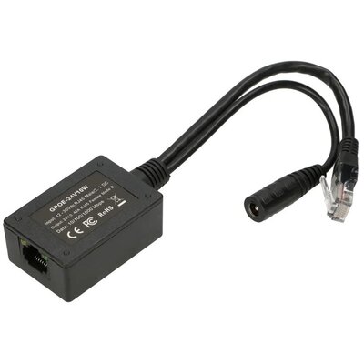ExtraLink ExtraLink EXTRALINK 1 PORT GIGABIT POE INJECTOR WITH 10-24V TO 24V INVERTER EX.14688