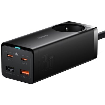 Baseus GaN3 Pro AC+2U+2C Ładowarka 230V 2xUSB-A 2x USB-C 65W