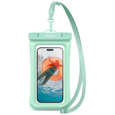 Etui wodoszczelne Spigen A610 Universal Waterproof float case Mint
