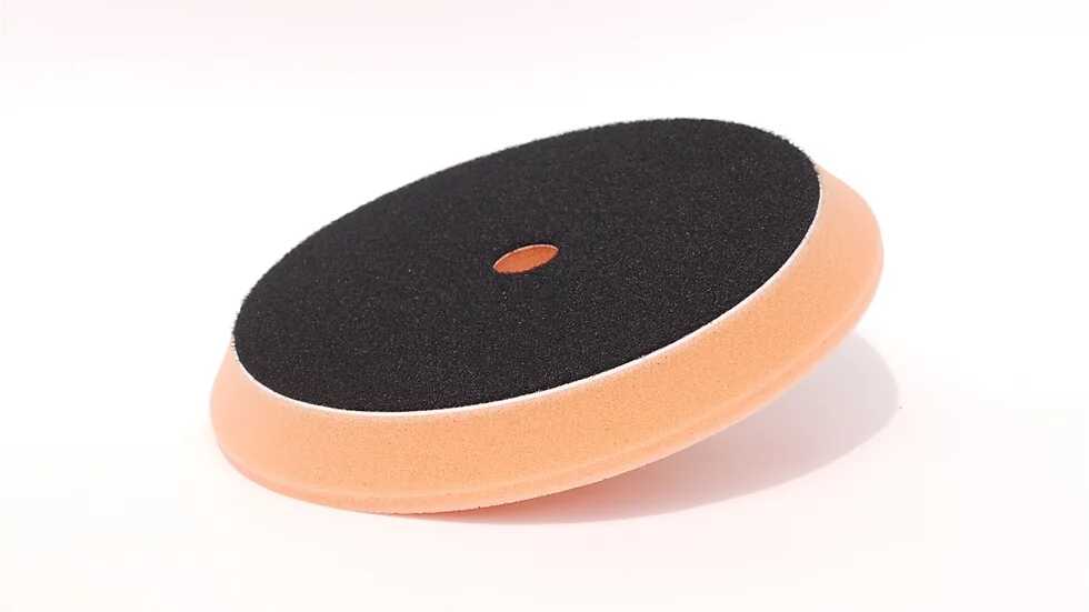 Evoxa Sleeker Hi-Flat Orange Finish Pad  miękki pad polerski do maszyn DA 130/150mm