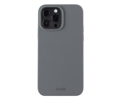 Holdit Silicone Case iPhone 13 Pro Max Space Gray