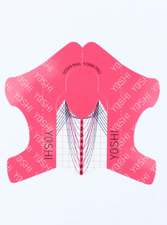 Yoshi Szablon Do Przedłużania Paznokci 400szt