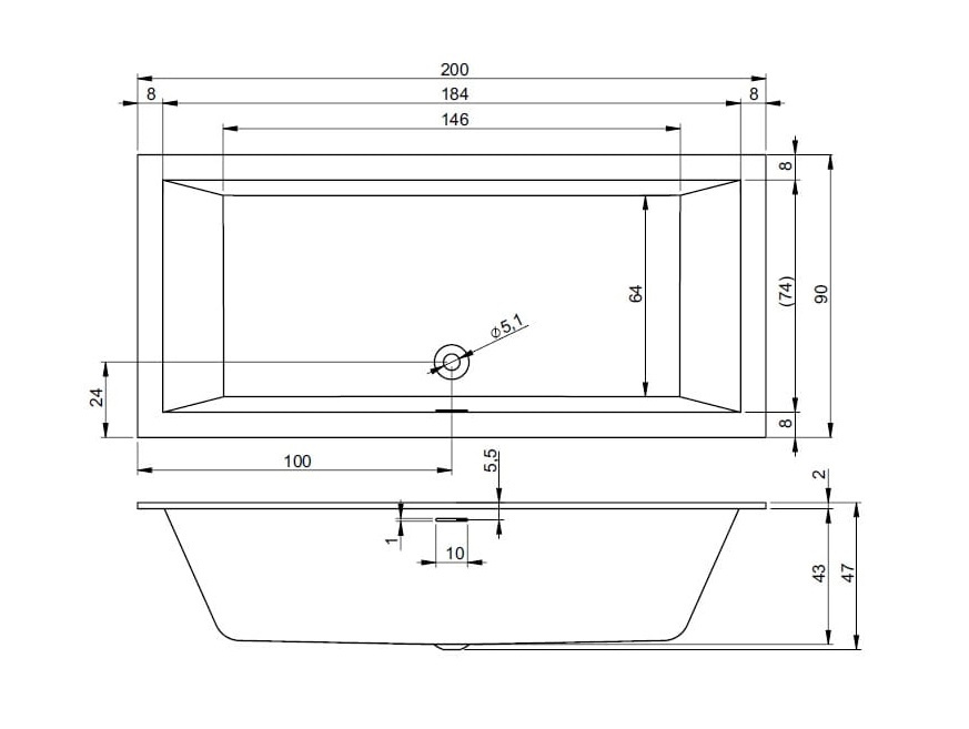 Riho Rethink Cubic Plug&Play Wanna prostokątna narożna 160x70 cm prawa z Riho Fall biała B104022005