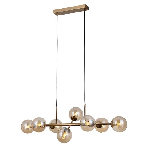 Lampa wisząca ERIMIDA PND-2244-8A-HBR Italux