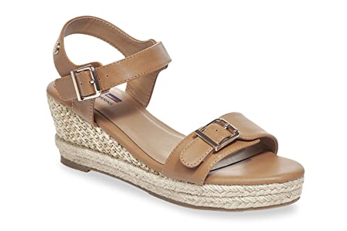 TERRE DE MARINS Teatime, Sandały damskie, Camel, 39 EU