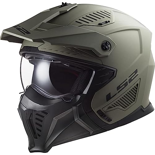 LS2, crossoverowy kask motocyklowy DRIFTER solid mat sand 2206, XL
