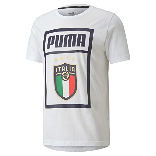 PUMA Koszulka męska, FIGC, Puma White-Peacoat XL
