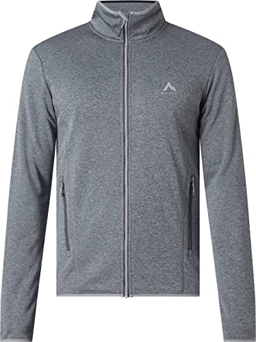 McKinley Męska kurtka polarowa Roto Iii Melange/szary ciemny/an 3XL