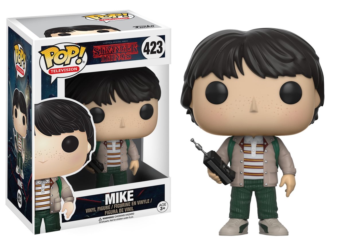 Funko POP! Stranger Things, figurka kolekcjonerska, Mike, 423
