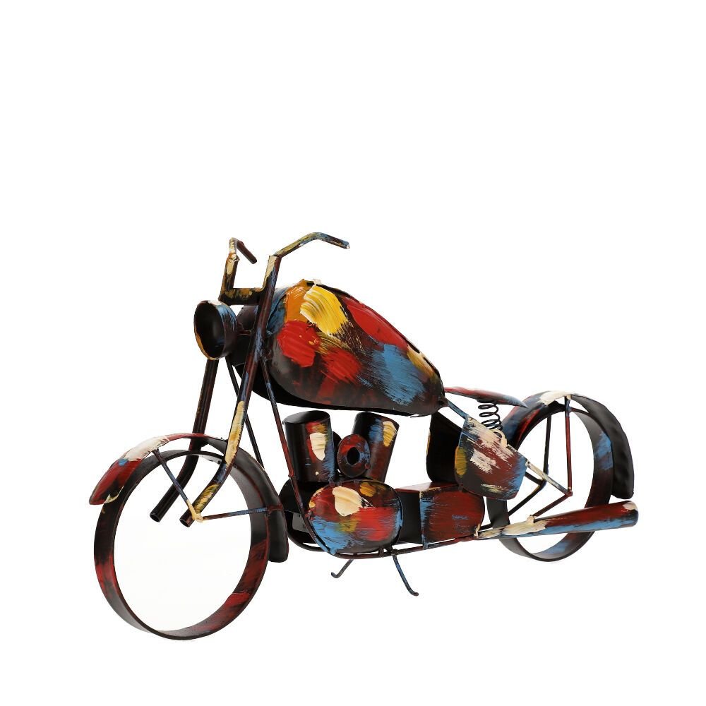 Rzeźba figurka metalowa MOTOR