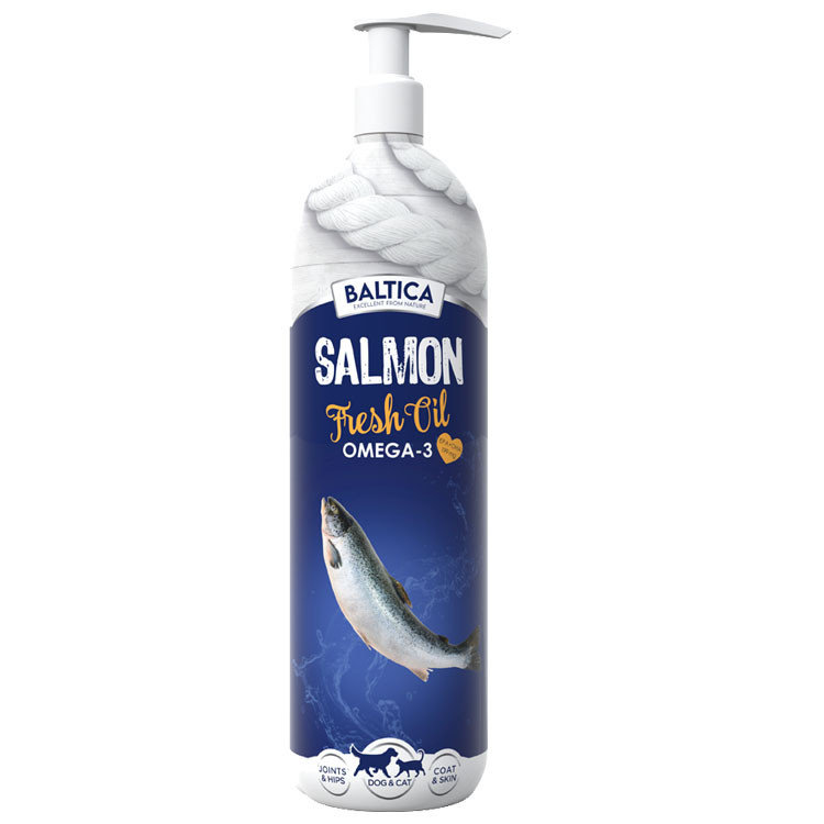 Baltica Olej z łososia Atlantyckiego Salmon Fresh Oil 1000ml