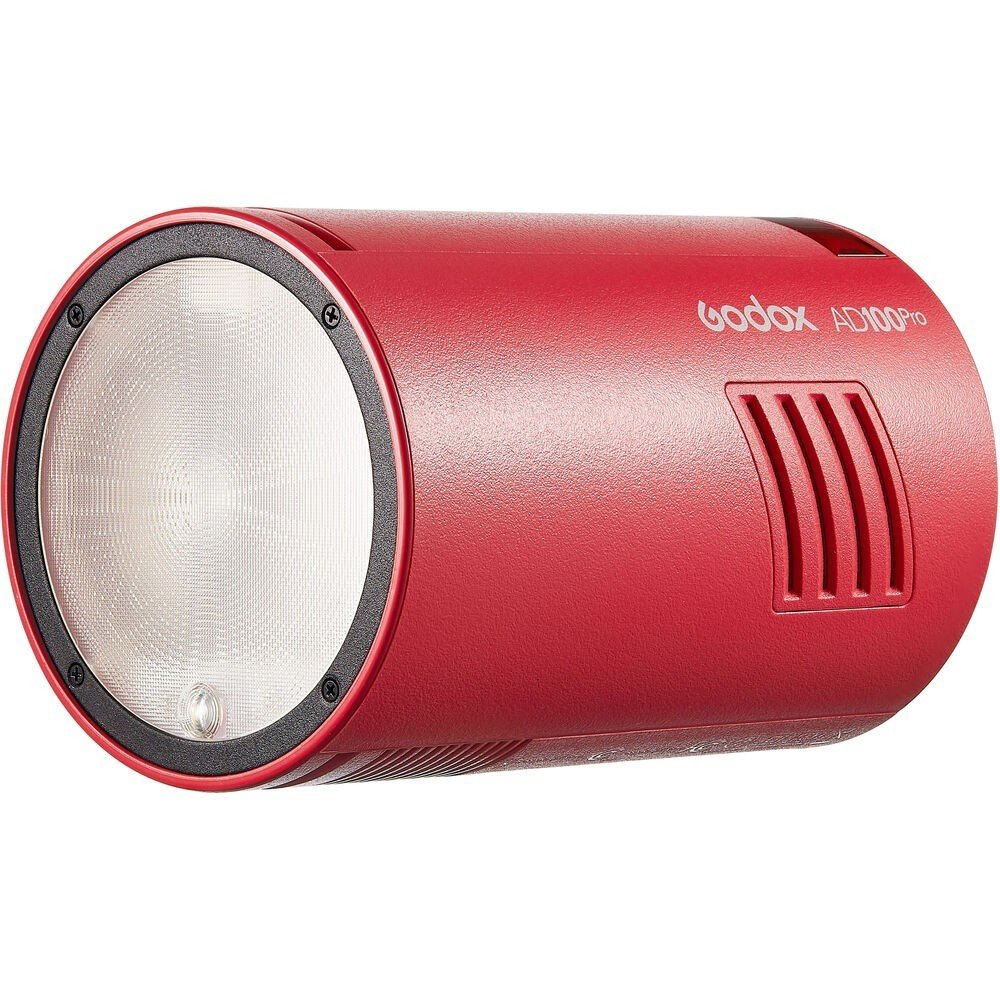 Lampa błyskowa Godox AD100Pro plenerowa (czerwona)