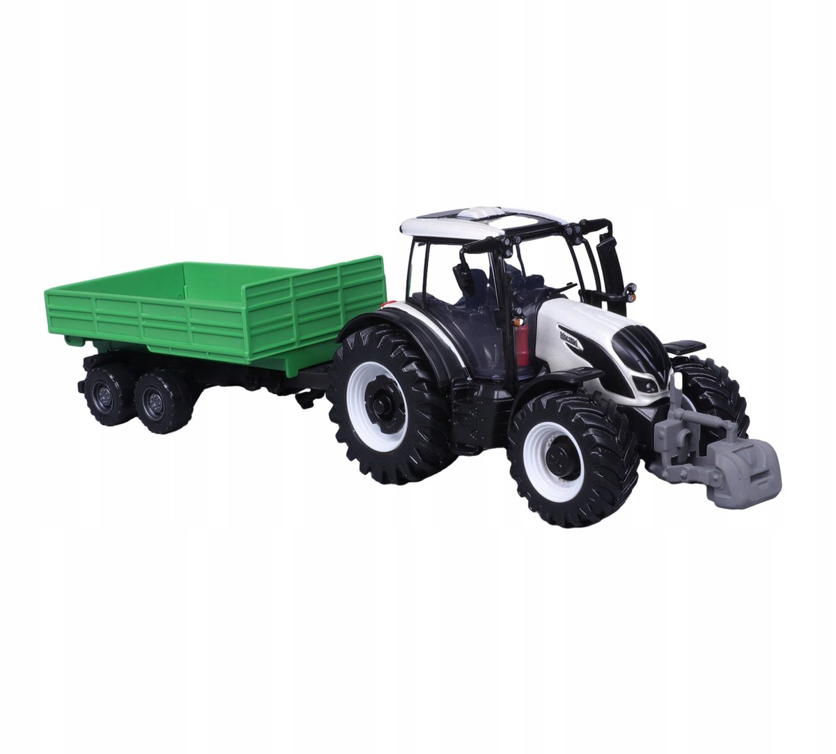 TRAKTOR Z PRZYCZEPĄ VALTRA N174 Bburago 18-31676