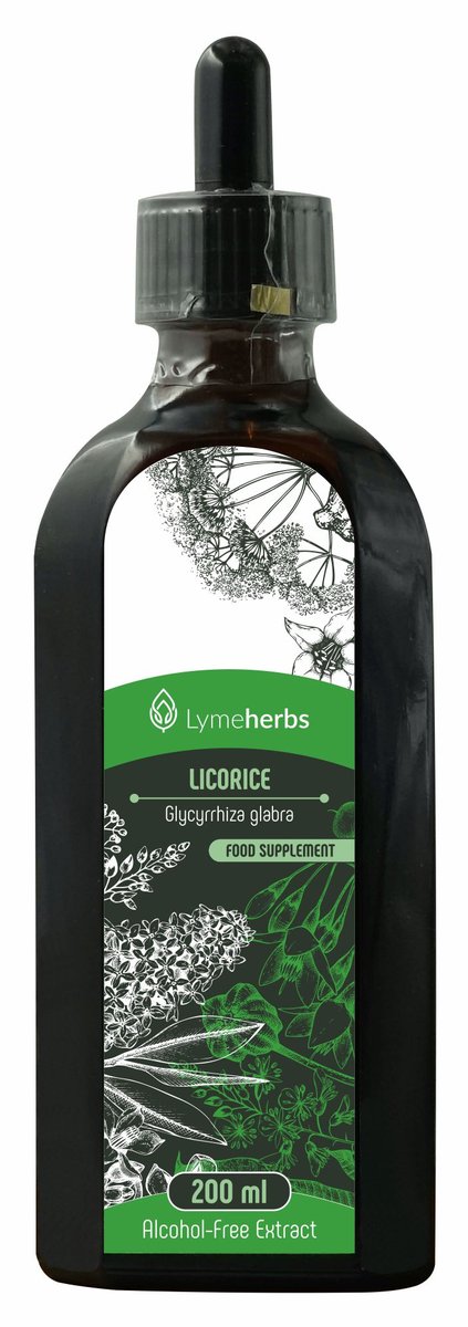 Lymeherbs, Lukrecja nalewka bezalkoholowa, 200ml