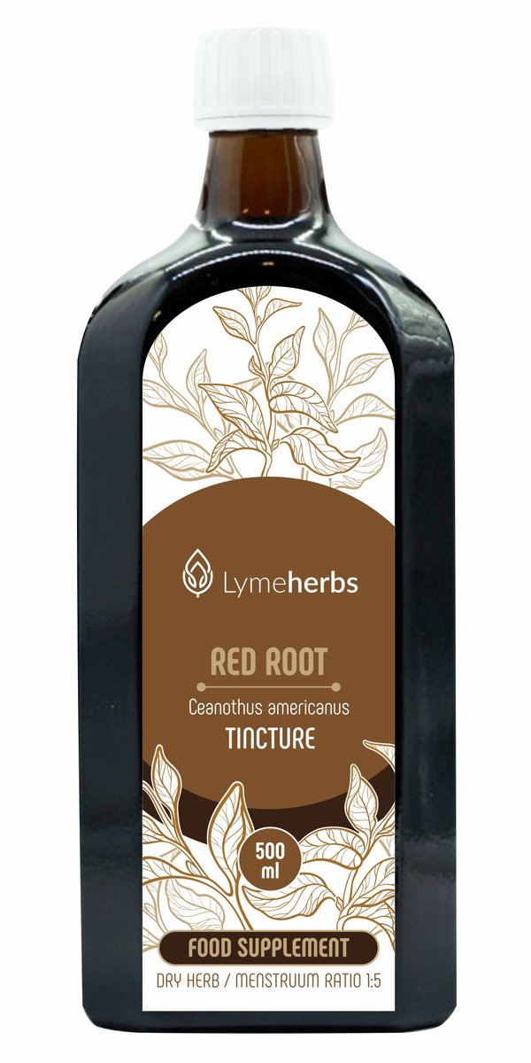 Lymeherbs, Red Root nalewka 1:5, 500ml