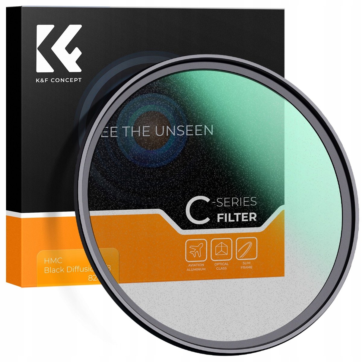 K&F FILTR dyfuzyjny Black Mist 1/8 Nano-C 82mm