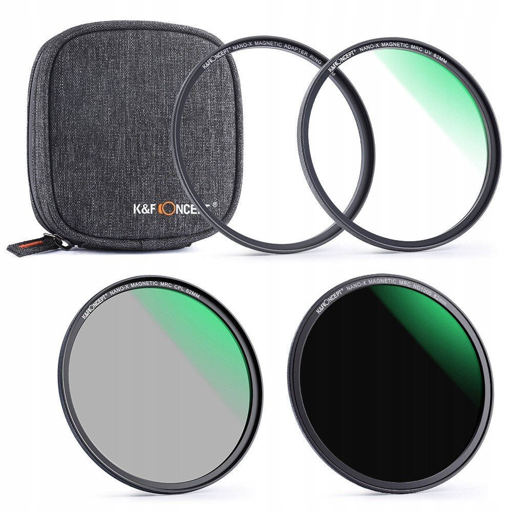 Zestaw filtrów MAGNETYCZNYCH MC UV CPL ND1000 72mm