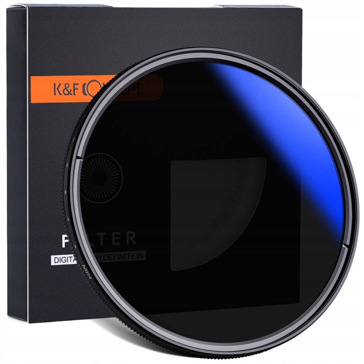 K&F Filtr ND szary 62mm FADER regulowany ND2-400 Blue MC