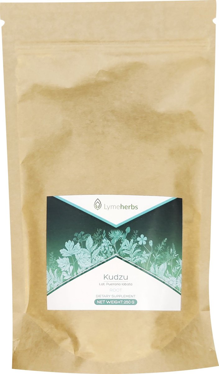 Lymeherbs, Kudzu Root (Pueraria lobata) mielony, 250g