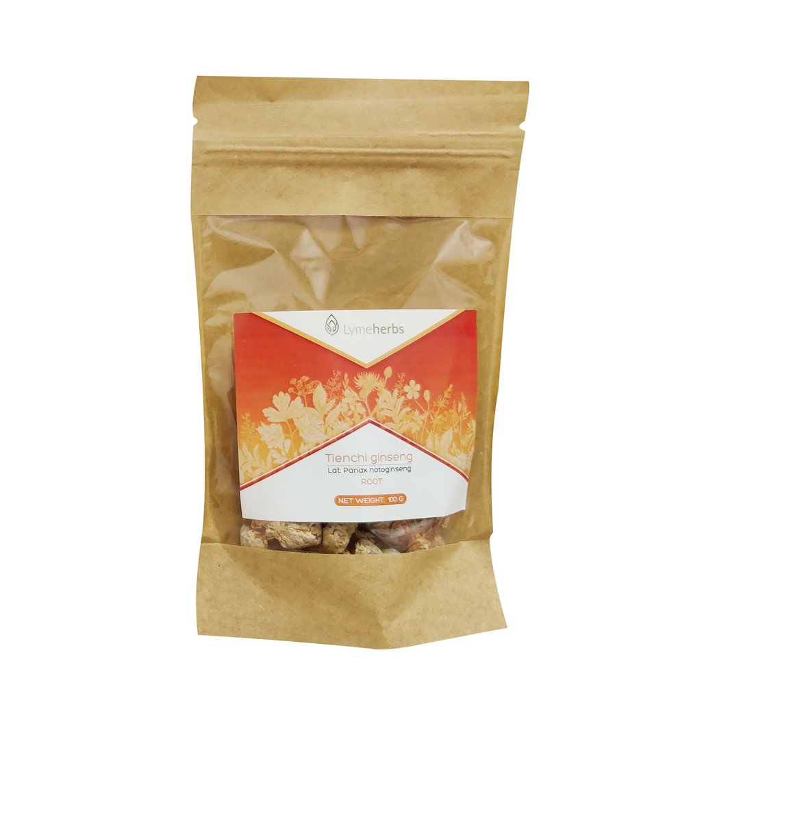 Lymeherbs, Żeń-szeń Tienchi, 100g