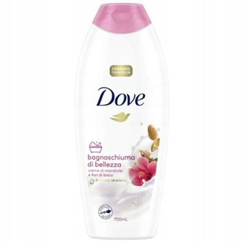 Dove Caring Bath Almond Cream With Hibiscus pianka do kąpieli 700 ml dla kobiet