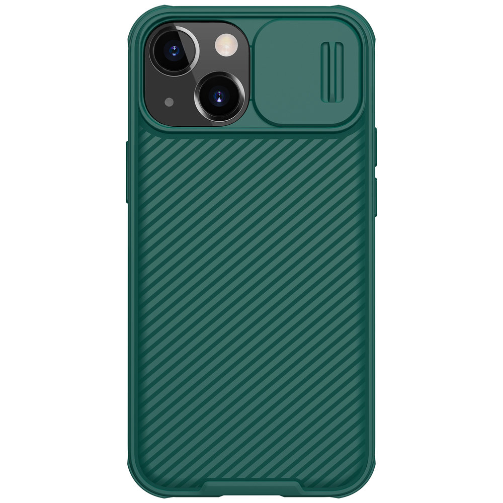 Nillkin CamShield Pro Case pancerne etui pokrowiec osłona na aparat kamerę iPhone 13 mini zielony