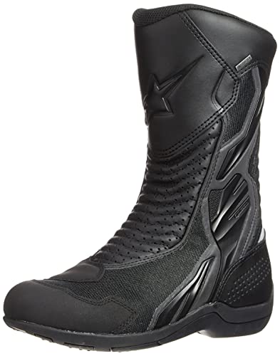 Alpinestars 2336017-10-46, Buty motocyklowe Unisex-Dorosły, Czarny, 46 EU