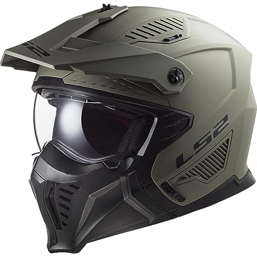 LS2, crossoverowy kask motocyklowy DRIFTER solid mat sand 2206, XXL