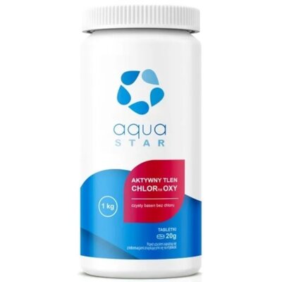 Środek do basenu AQUASTAR Chlortix Oxy 1kg