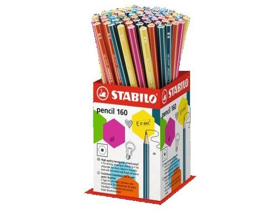 Stabilo Schwan Ołówek 160 HB MIX Display 72 szt TARGI AA541SS