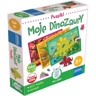 Puzzle Moje Dinozaury Granna