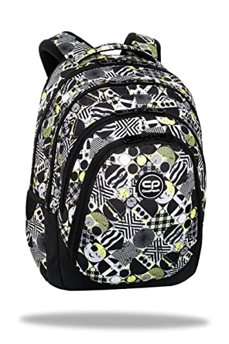 Coolpack F010746, Plecak szkolny DRAFTER TIC TAC, Wielobarwny, Tic Tac, 44,5 x 32 x 19 cm, designerski