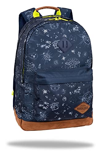 Coolpack Disney Scout Plecak szkolny Unisex - Dla dzieci i młodzieży, Mandaloriański, 45,5 x 32,5 x 18 cm, designerski