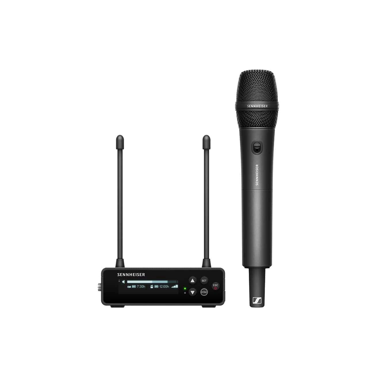 ‌Sennheiser EW-DP 835 SET (Q1-6: 470.2 - 526 MHz) - Przenośny cyfrowy system mikrofonów bezprzewodowych UHF z nadajnikiem ręcznym SKM-S i modu...