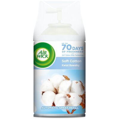 Air Wick Wkład do odświeżacza powietrza AIR WICK Pure Kwiat bawełny, 250 ml