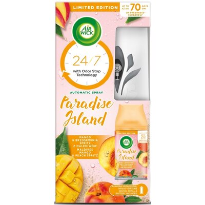AIR WICK SET Freshmatic automatyczny odświeżacz powietrza + wkład zapachowy Beach Escapes 250ml