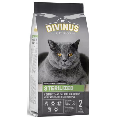 DIVINUS Cat Sterilized - sucha karma dla kota - 2 kg