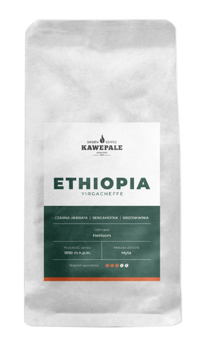 Kawa ziarnista KawePale Ethiopia Yirgacheffee 1kg