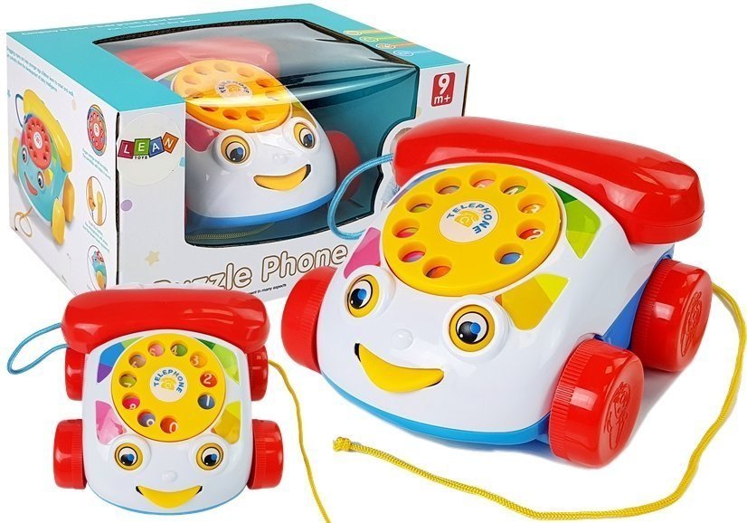 Telefon na kółkach Leantoys