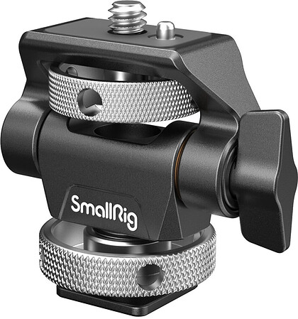 SmallRig 2905B Swivel and Tilt Adjustable Monitor Mount with Cold Shoe Mount -  Raty