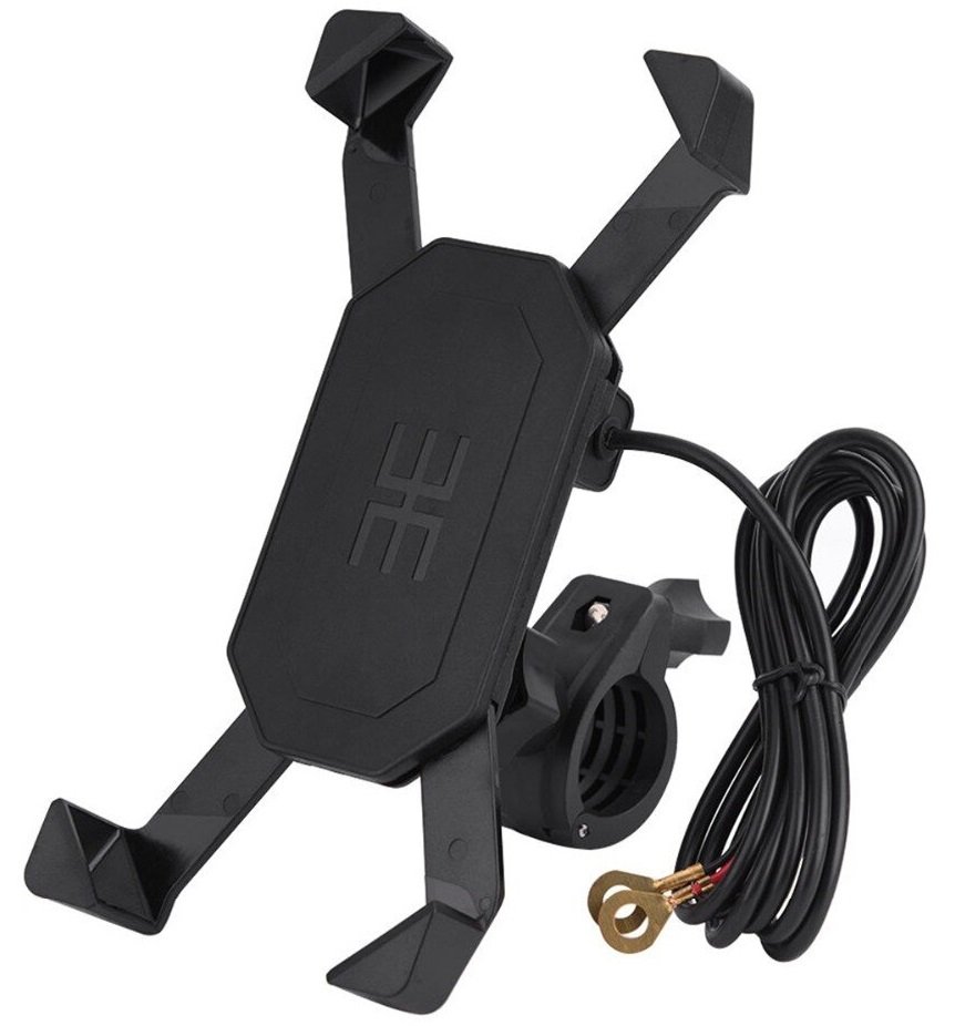 Uchwyt Na Telefon Gps Motocykl Motor Ładowarka Usb