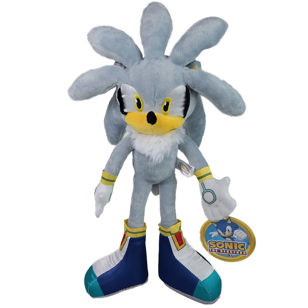 Maskotka Silver Sonic 35 Cm The Hedgehog