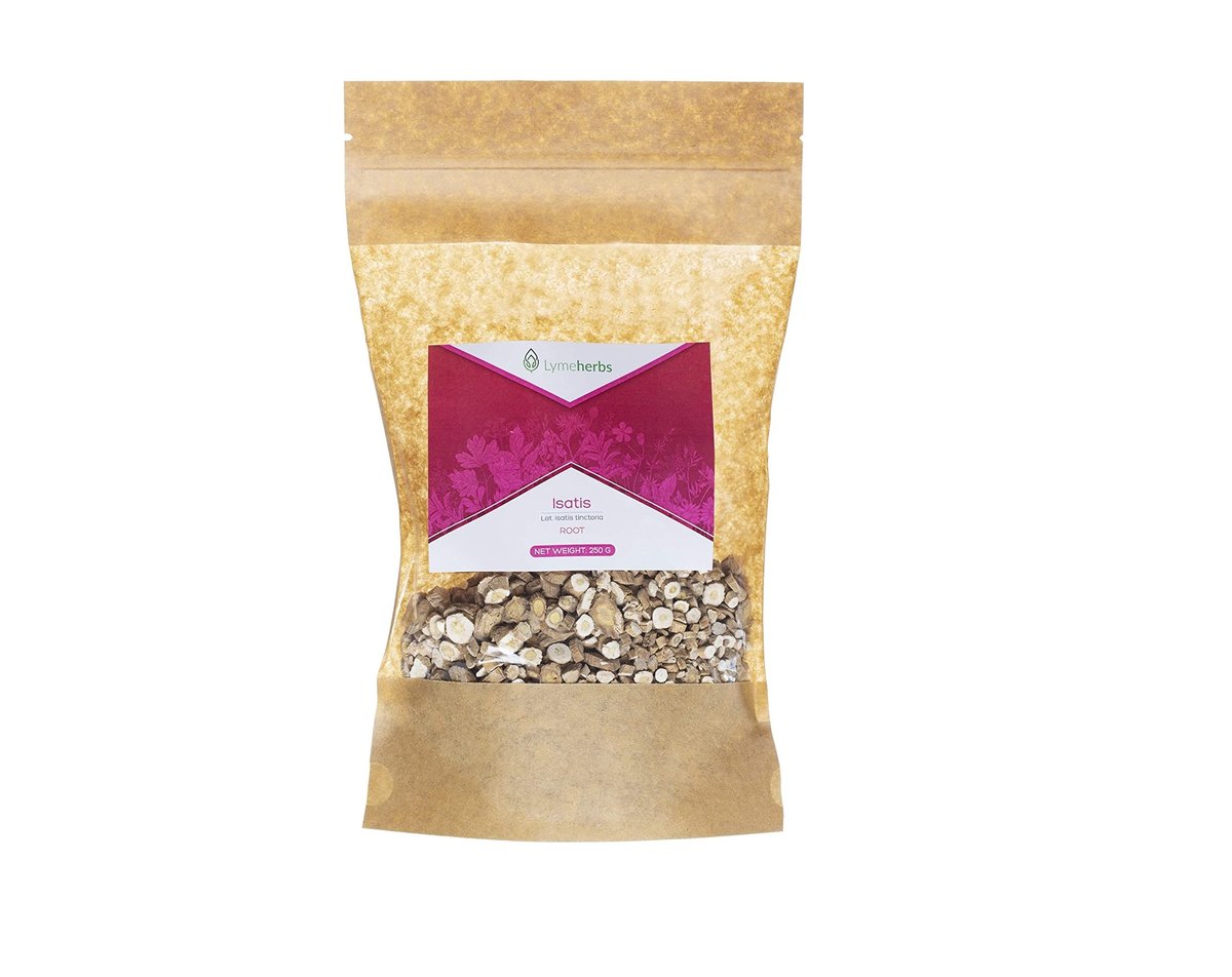 Lymeherbs, Isatis korzeń cięty (Isatis tinctoria), 250g