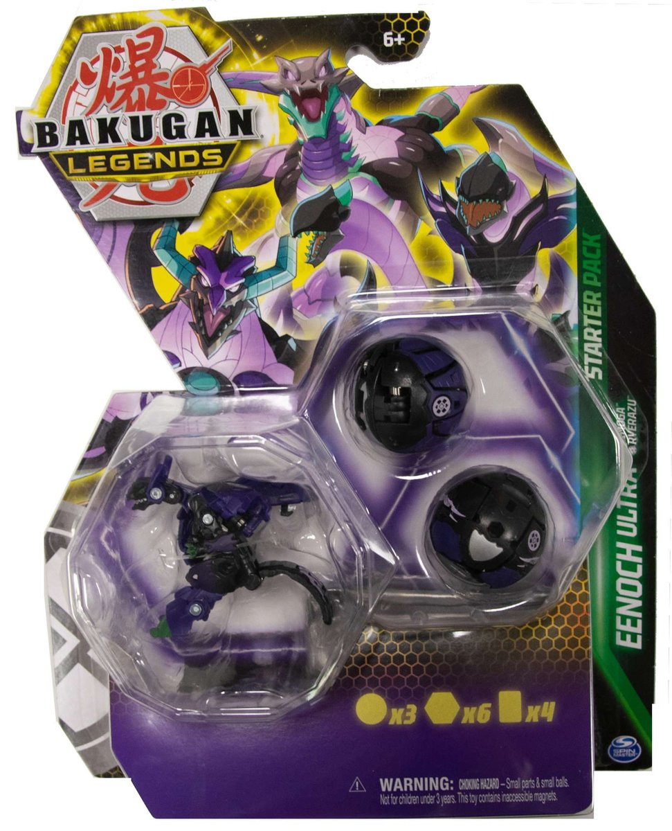 Bakugan Legends Zestaw startowy Eenoch Ultra 3 figurki + karty